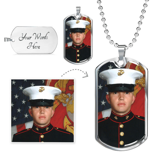 Personalized Dog Tag - Gift for Son